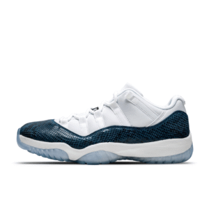AJ Jordan 11 Low Blue Snakeskin Cd6846-102