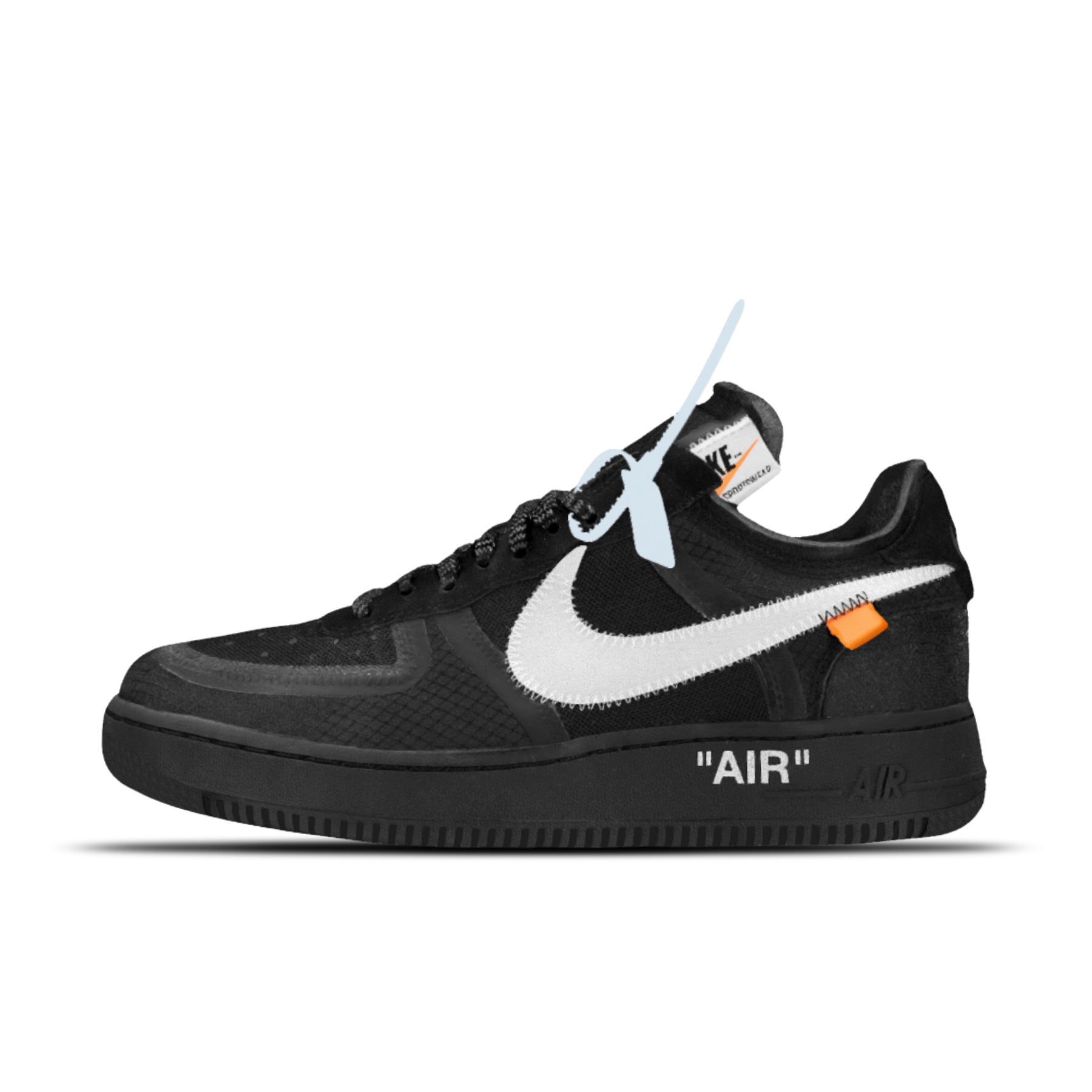 Off-White Nike Air Force 1 Low Black Ao4606-001