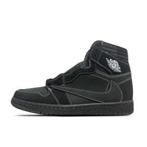Travis Scott X AJ Jordan 1 High Og "Black Phantom" Dm7866-000