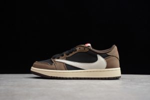 Travis Scott AJ Jordan 1 Low Dark Mocha Cq4277-001